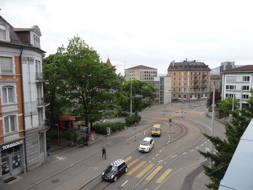 Leoneck Hotel Zurich View from Room