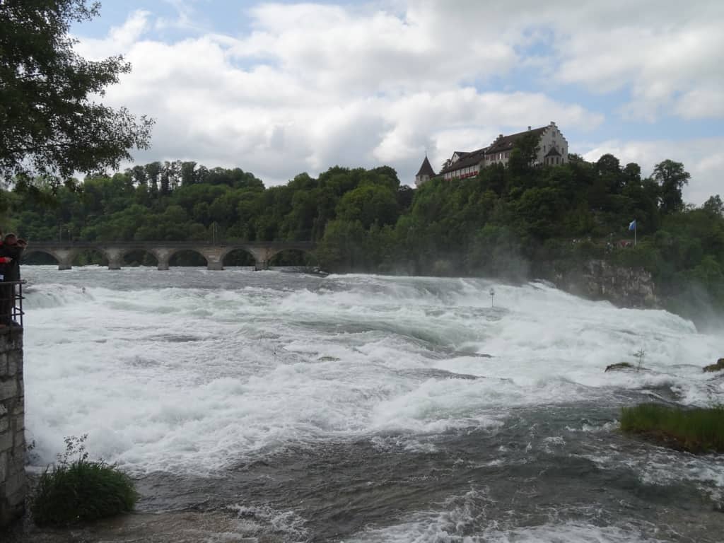 Rheinfalls near Schaffhausen - view from Schaffhausen side