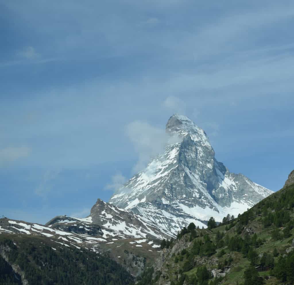 Switzerland itinerary day 3 zermatt matterhorn