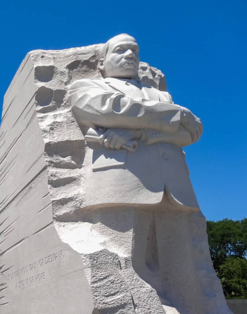 National Mall in Washington - Martin Luther King Junior Memorial