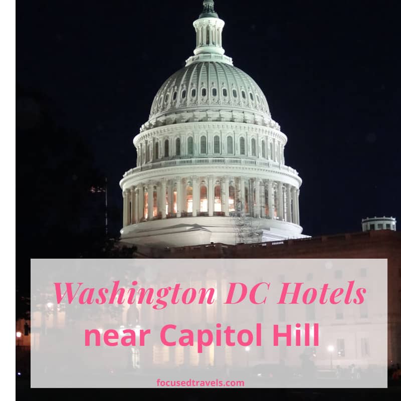 Washington DC Hotels Near Capitol Hill - Square Graphic Post